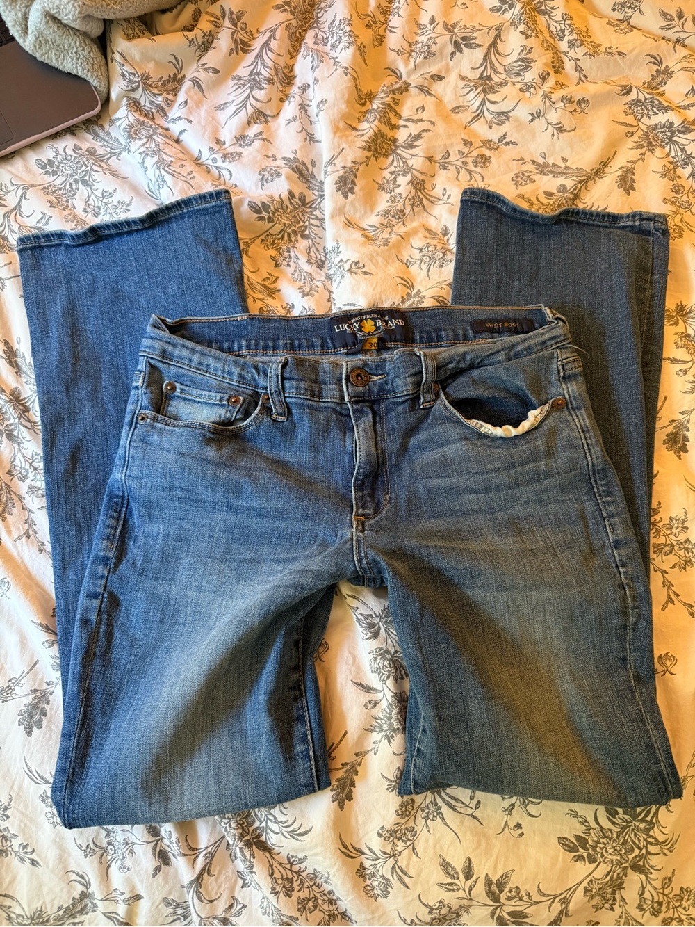 Lucky Brand Women's Blue Denim Jeans